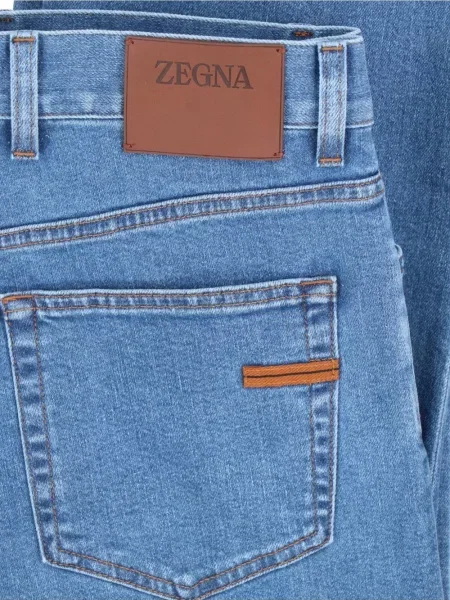 Blugi Zegna albastru
