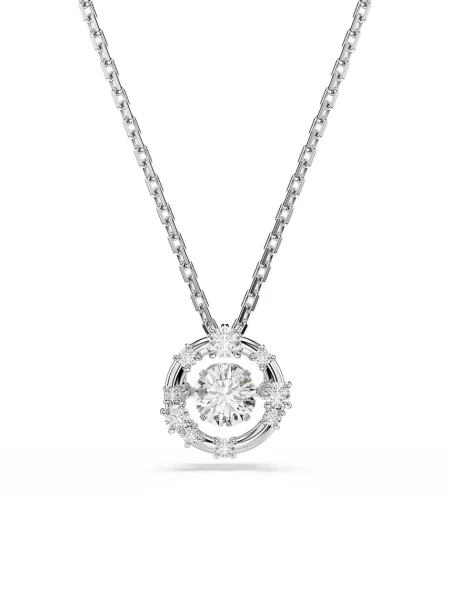 Palton Swarovski argintiu