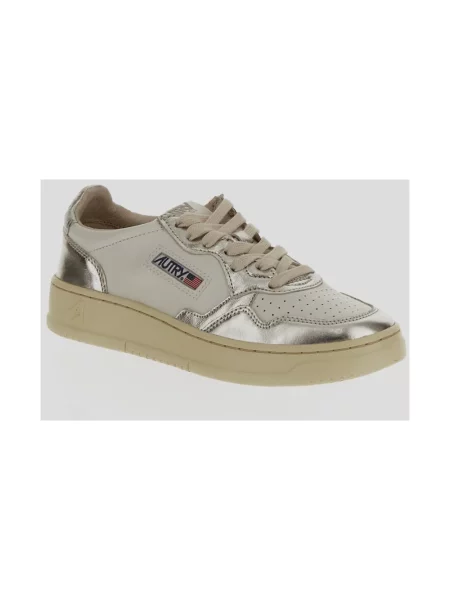 AUTRY sneakersy skórzane Medalist Low białe