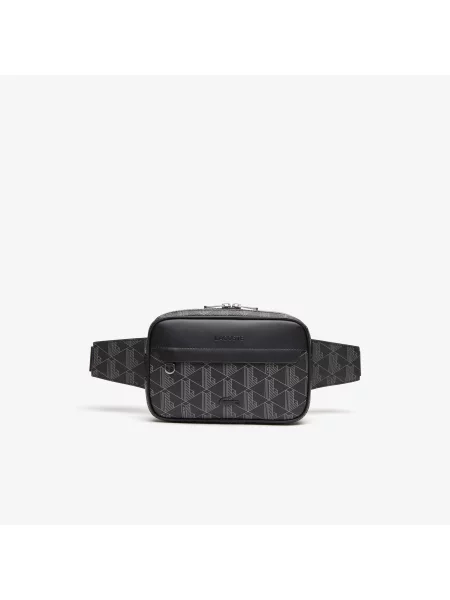 Lacoste сумка на пояс чоловіча Monogram чорний
