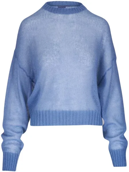 Pulover Brunello Cucinelli albastru