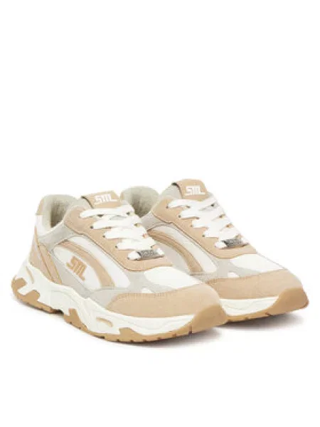Steve Madden Sneakersy Sneak Peak-E stříbrná