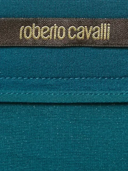 Pantaloni Roberto Cavalli albastru