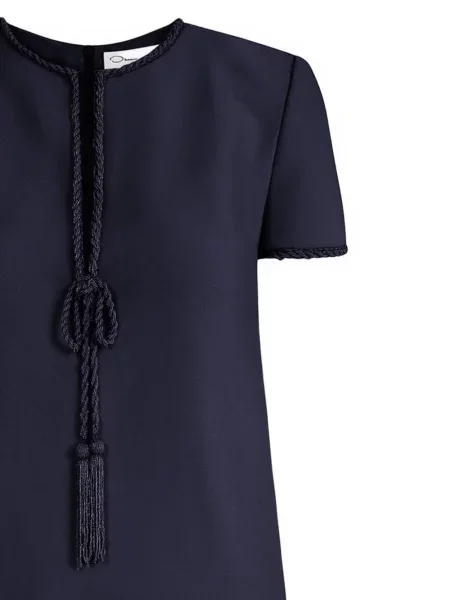 Masnis mini ruha Oscar De La Renta kék