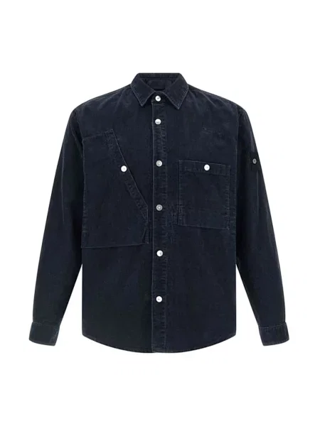 Kurtka jeansowa Stone Island z kamieniami niebieska
