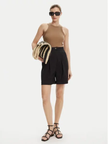 Max Mara Beachwear Bermudy Sultano černá