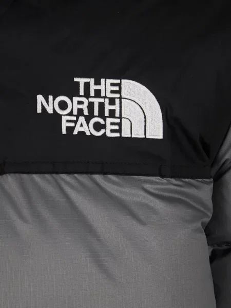 Geacă cu puf The North Face gri