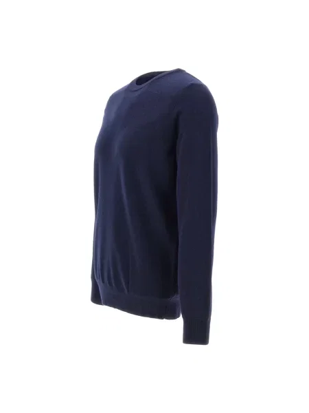 Sweter Kangra wełniany niebieski