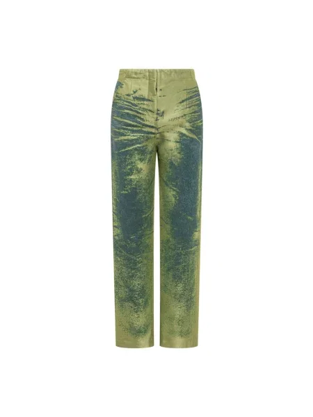 Spodnie Diesel zielone