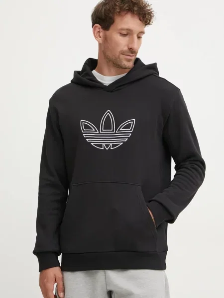 Adidas Originals bluza Outline Hoodie czarna