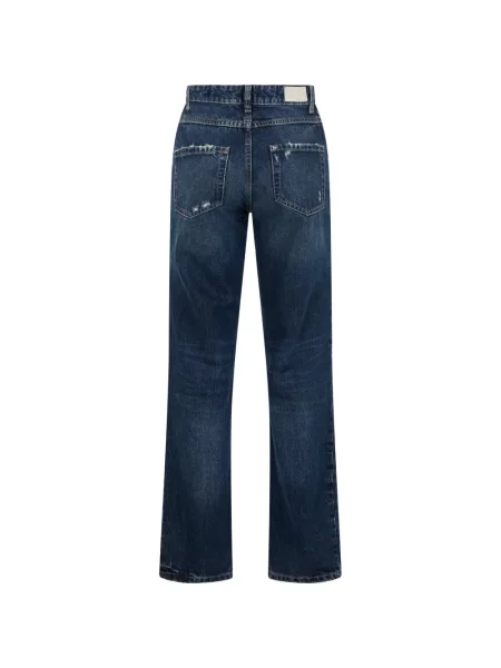 Blugi Icon Denim zdrențuiți albastru