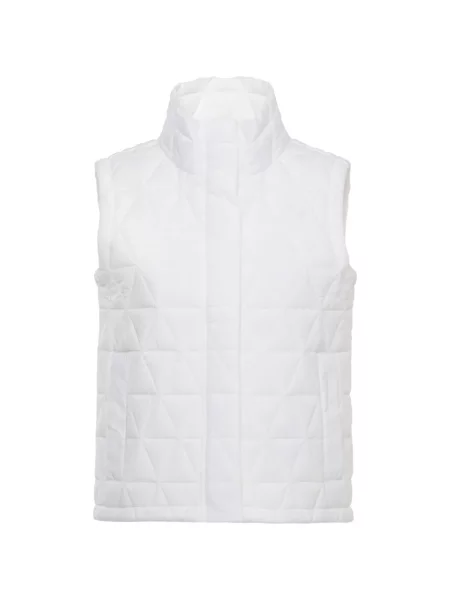 Kamizelka K-way bez rękawów biała
