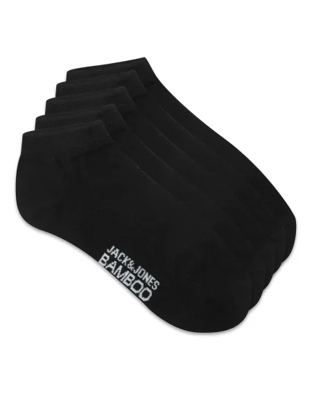 JACK & JONES Șosete negru alb