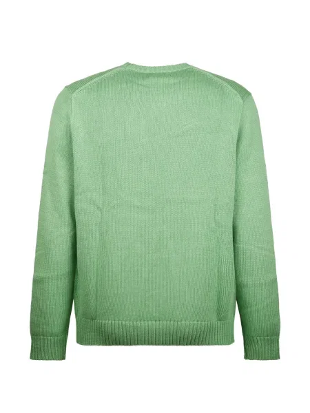 Pulover Polo Ralph Lauren cu decolteu rotund verde