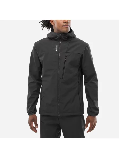 Kurtka turystyczna Millet Seneca Shield Imperméable Noir czarna