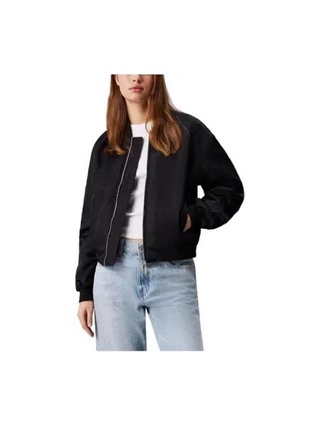 Kurtka bomber Calvin Klein ocieplany czarny