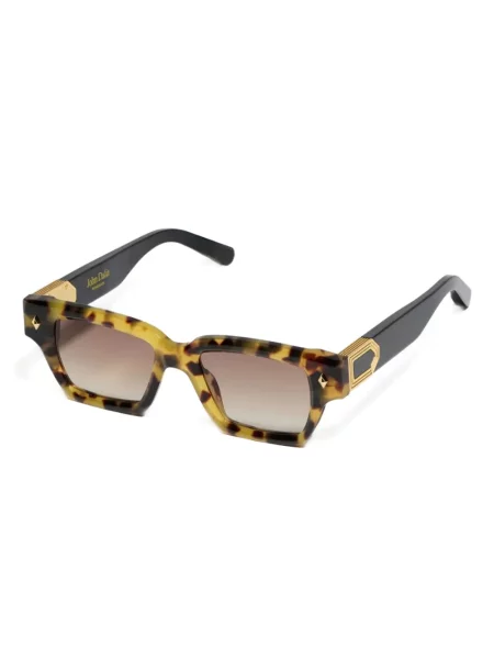 Ochelari de soare John Dalia cu imprimeu geometric