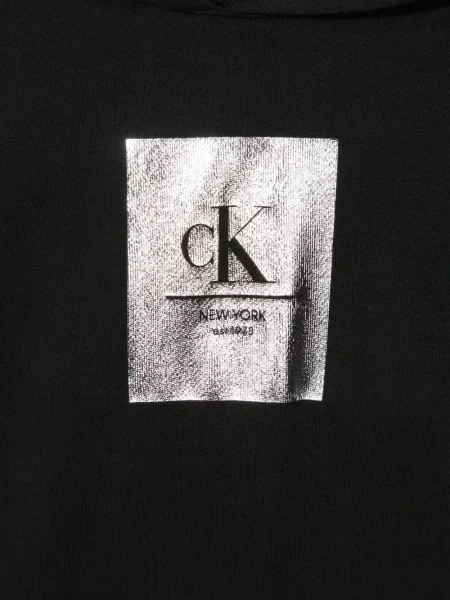 Sukienka dziecięca Calvin Klein czarna