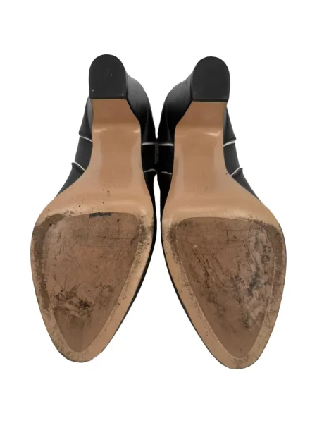 Cizme scurte Gianvito Rossi din piele negru