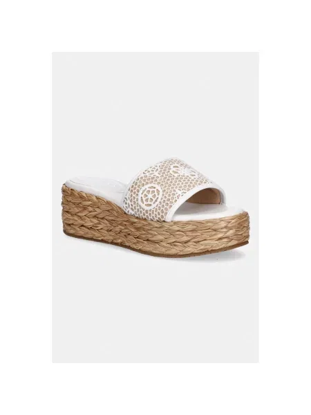 Guess Espadryle FLJBIA biały