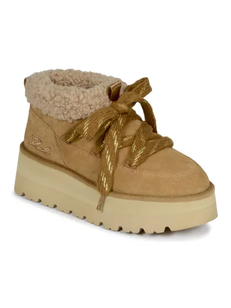 Snehule Karl Lagerfeld hnedá