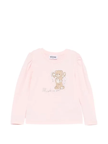 Gyerek póló Moschino rózsaszín