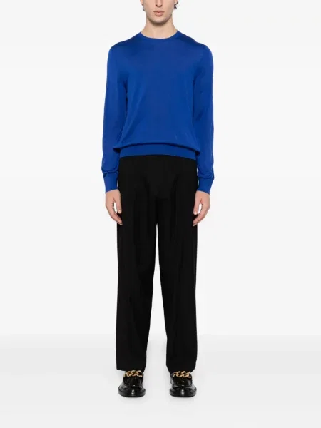 Tricou Tom Ford de mătase albastru