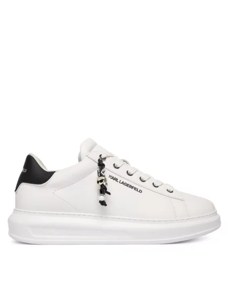 Sneakersy KARL LAGERFELD białe