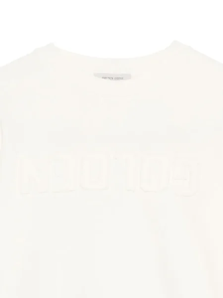 Bluza dziecięca Golden Goose biała