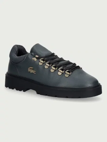 Lacoste BASESHOT WINTER sneakers pentru bărbați din piele gri