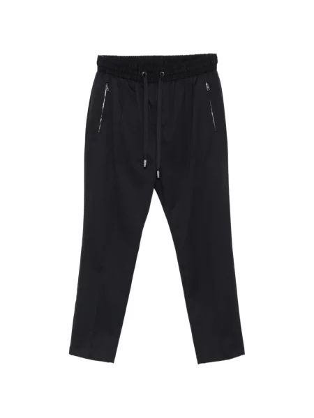 Pantaloni Dolce & Gabbana cu autograf cu cordon albastru