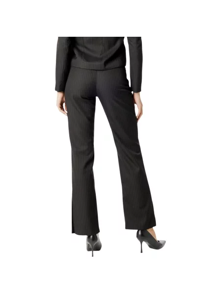 Pantaloni I Am evazate negru