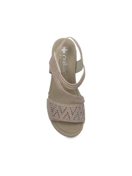 Pantofi Rieker roz