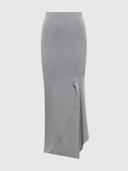 Спідниця асиметричного крою Marc Le Bihan сіра