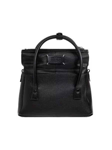 Torebka Maison Margiela skórzana czarna