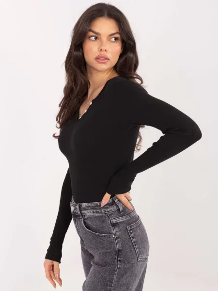 Bluză Factory Price cu mâneci lungi lungă negru