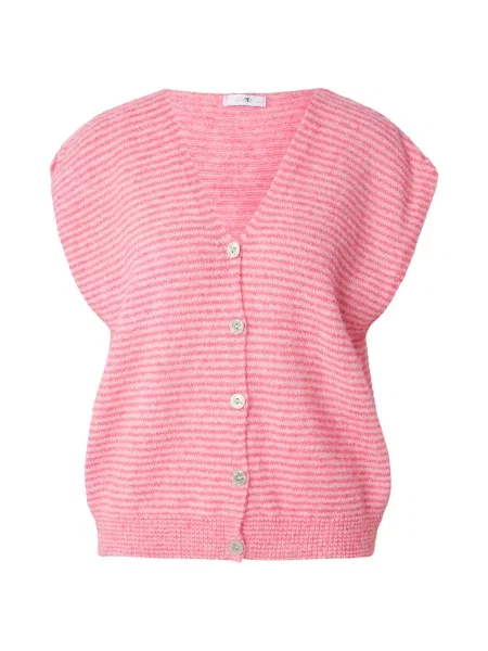 Hailys Vestă tricotată / deschis roz