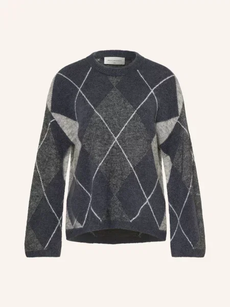 Msch Copenhagen Sweter Mschadin schwarz szary