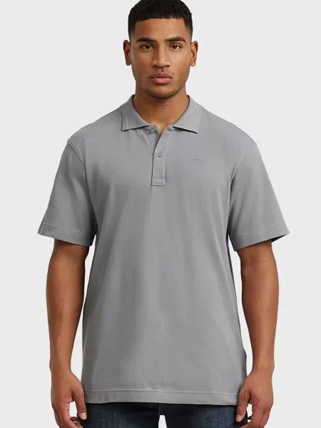 Поло G-star Raw сіре