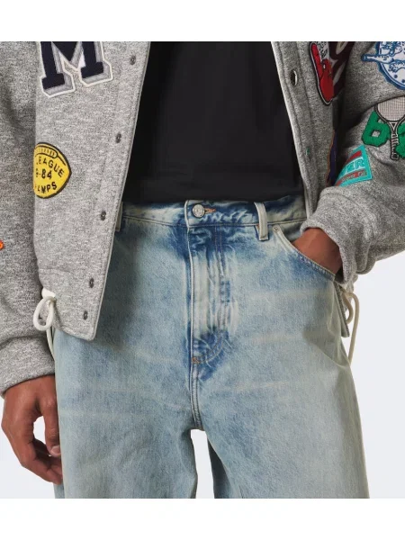 Blugi cu picior larg Dolce&gabbana albastru