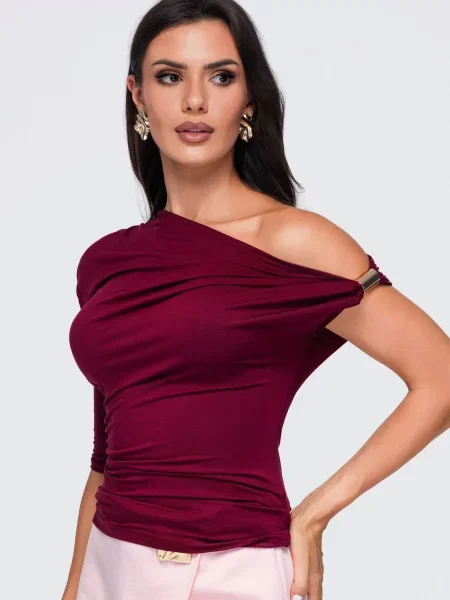 Bluză Ombre alb