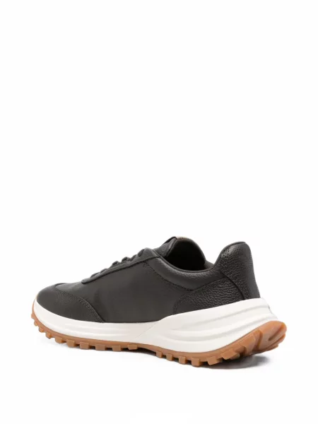 Sneakerși Emporio Armani maro