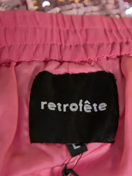 Spodnie Retrofete różowe