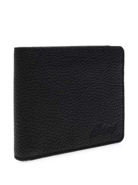Portofel Brioni din piele negru