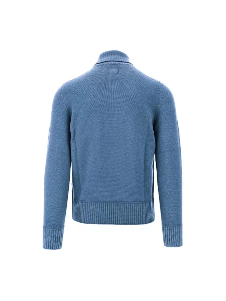 Sweter Drumohr niebieski