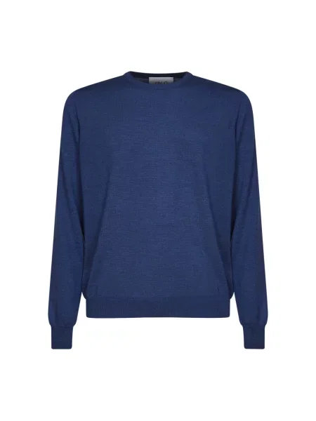 Sweter D4.0 wełniany niebieski