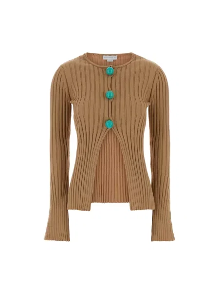Kardigan Stella Mccartney brązowy
