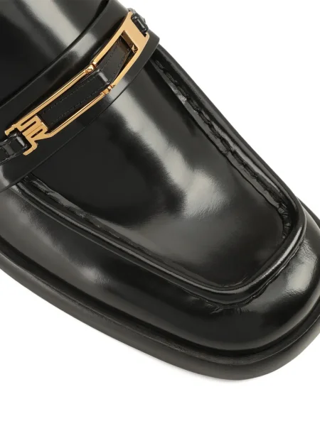 Pantofi loafer Sergio Rossi din piele negru