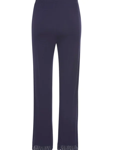 LASCANA Pantaloni de pijama închis albastru