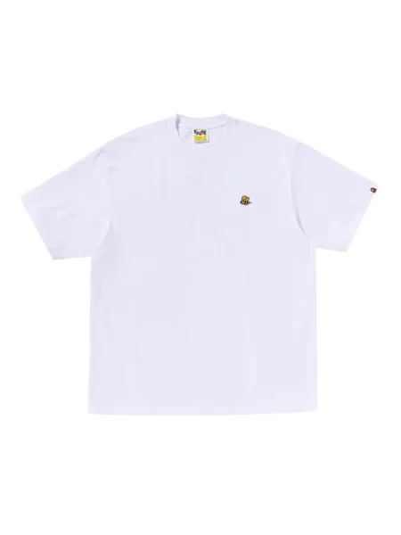 Tricou A Bathing Ape® cu imagine alb